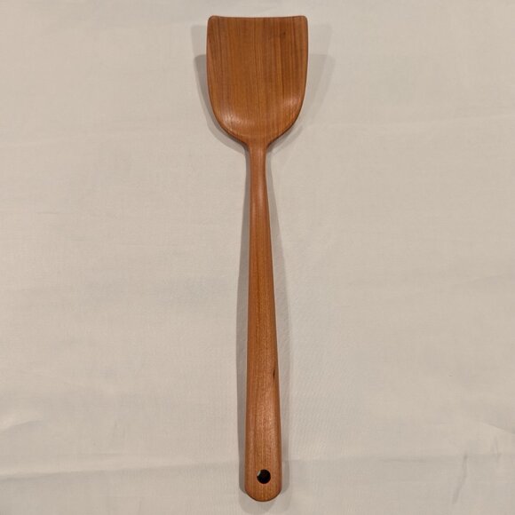 NWT Fair Trade Tropical Hardwood Salad Servers and Cooking Spatula (SET of 3) - Picture 6 of 12